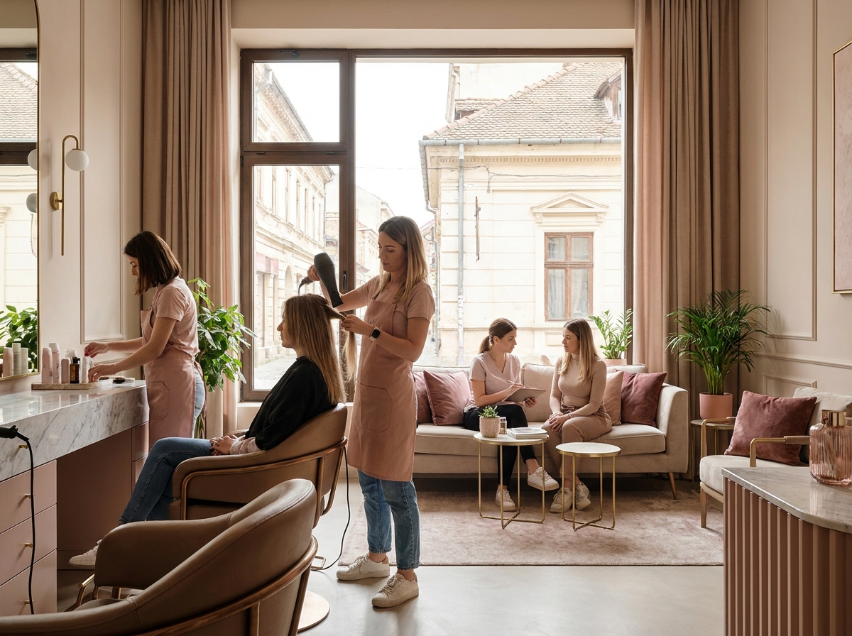 Salon Allure Spa — zonă de relaxare și cosmetică facială